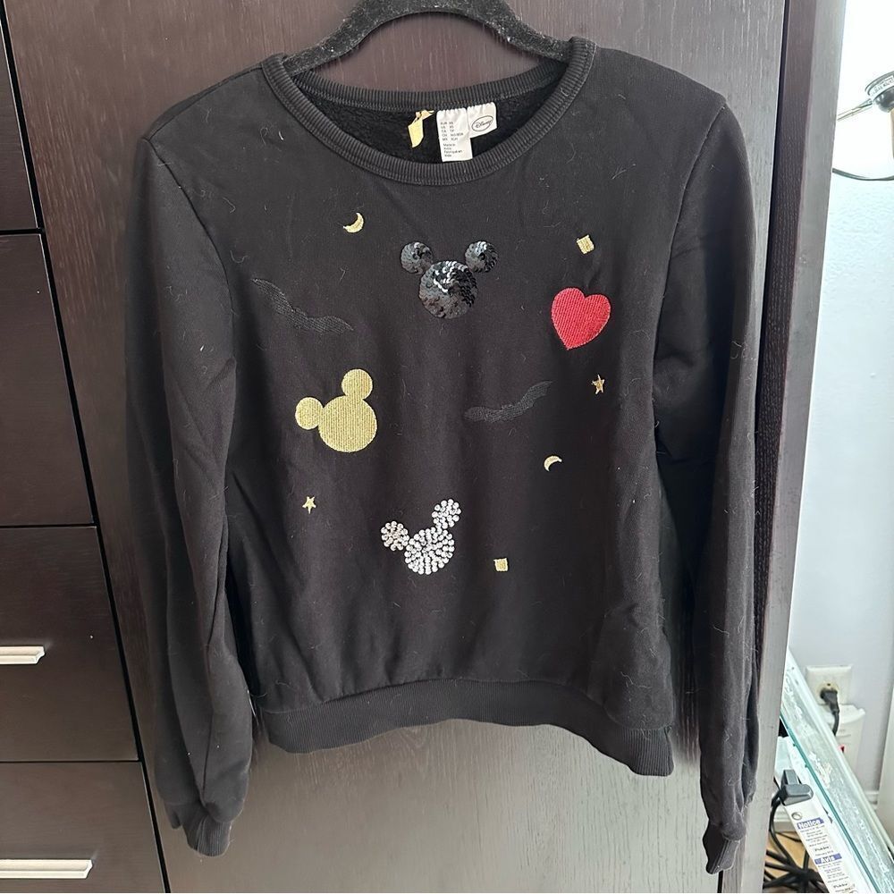 Disney Mickey H&M collab Halloween pullover sweatshirt - Picture 2 of 13